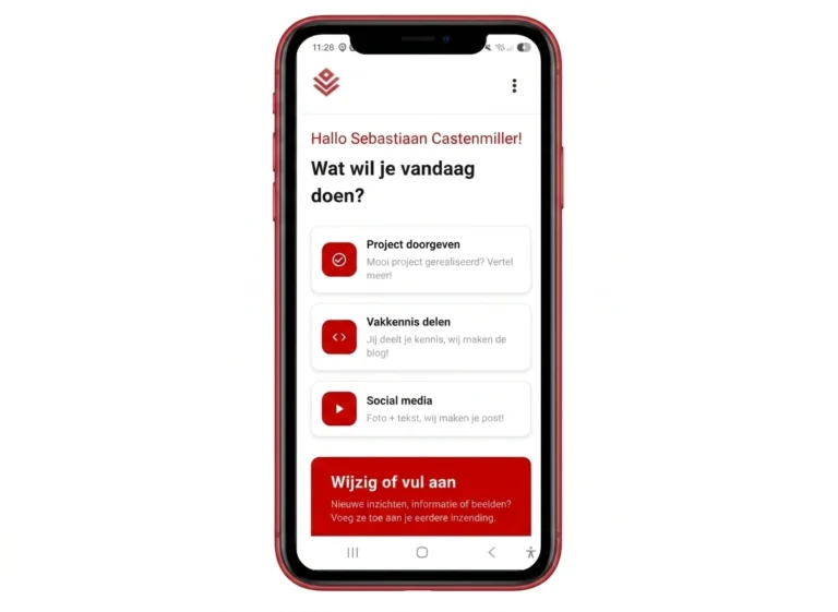 flutter mobile chat application on an iphone