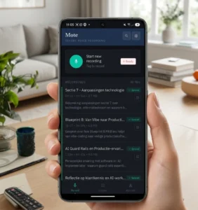 High-fidelity audio, chunked sync, and automatic transcription — built for professionals who require accuracy, security, and compliance.